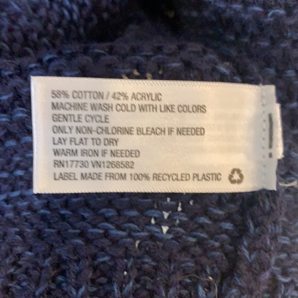 Universal Thread Navy & Blue Knit Open Cardigan - Picture 4 of 6